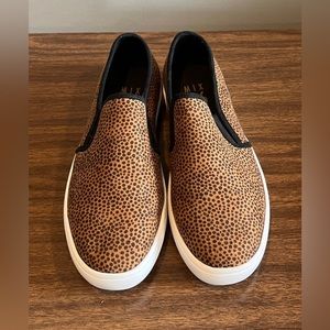 Mix No. 6 Cheetah Animal Print ‘Fraycia’ Slip On Sneaker, Size 7